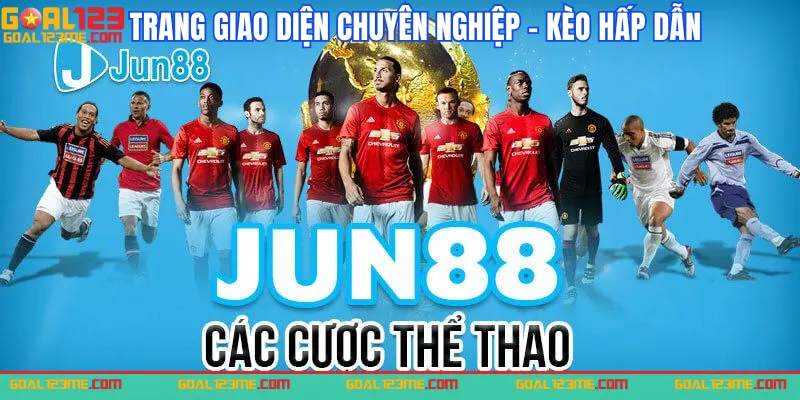 Jun88 - Trang cá cược bóng đá với giao diện chuyên nghiệp và kèo hấp dẫn